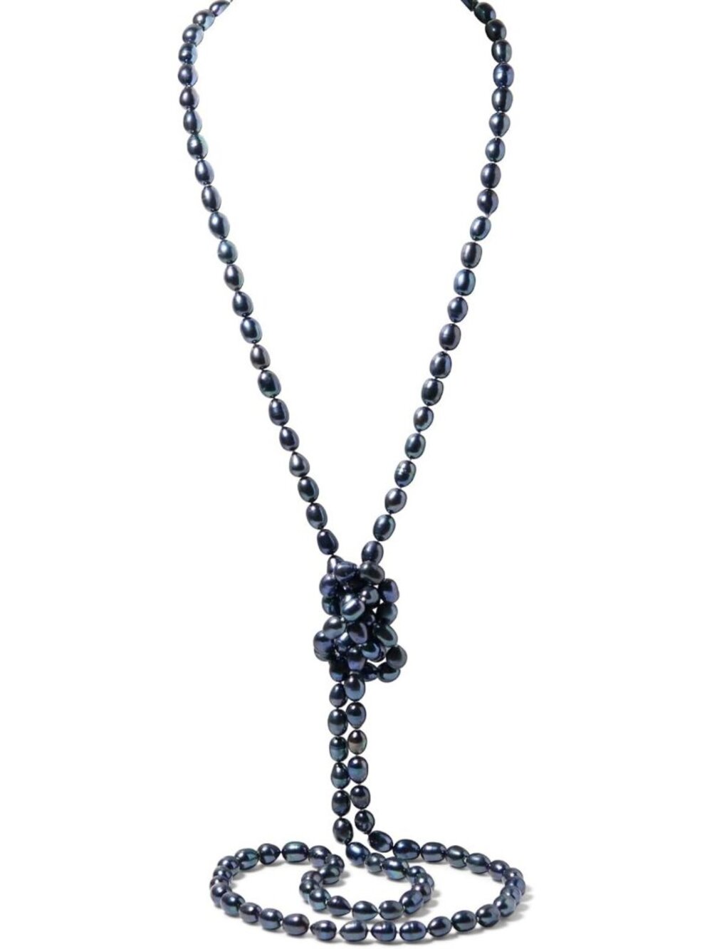 Elegant Freshwater Cultured Pearl Necklace - Endless Strand 72", 60", 42", 38